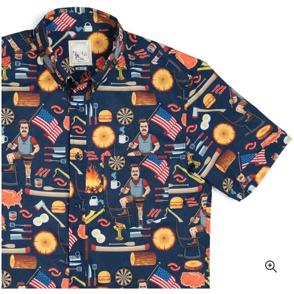 RSVLTS Ron Swanson "Shirt of Greatness" | Size 4X